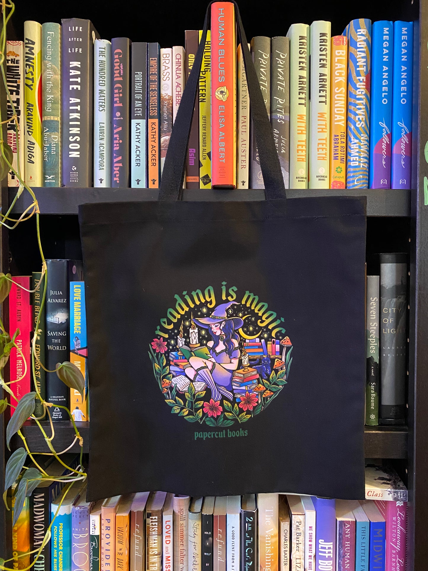 Reading is Magic Witchy Tote
