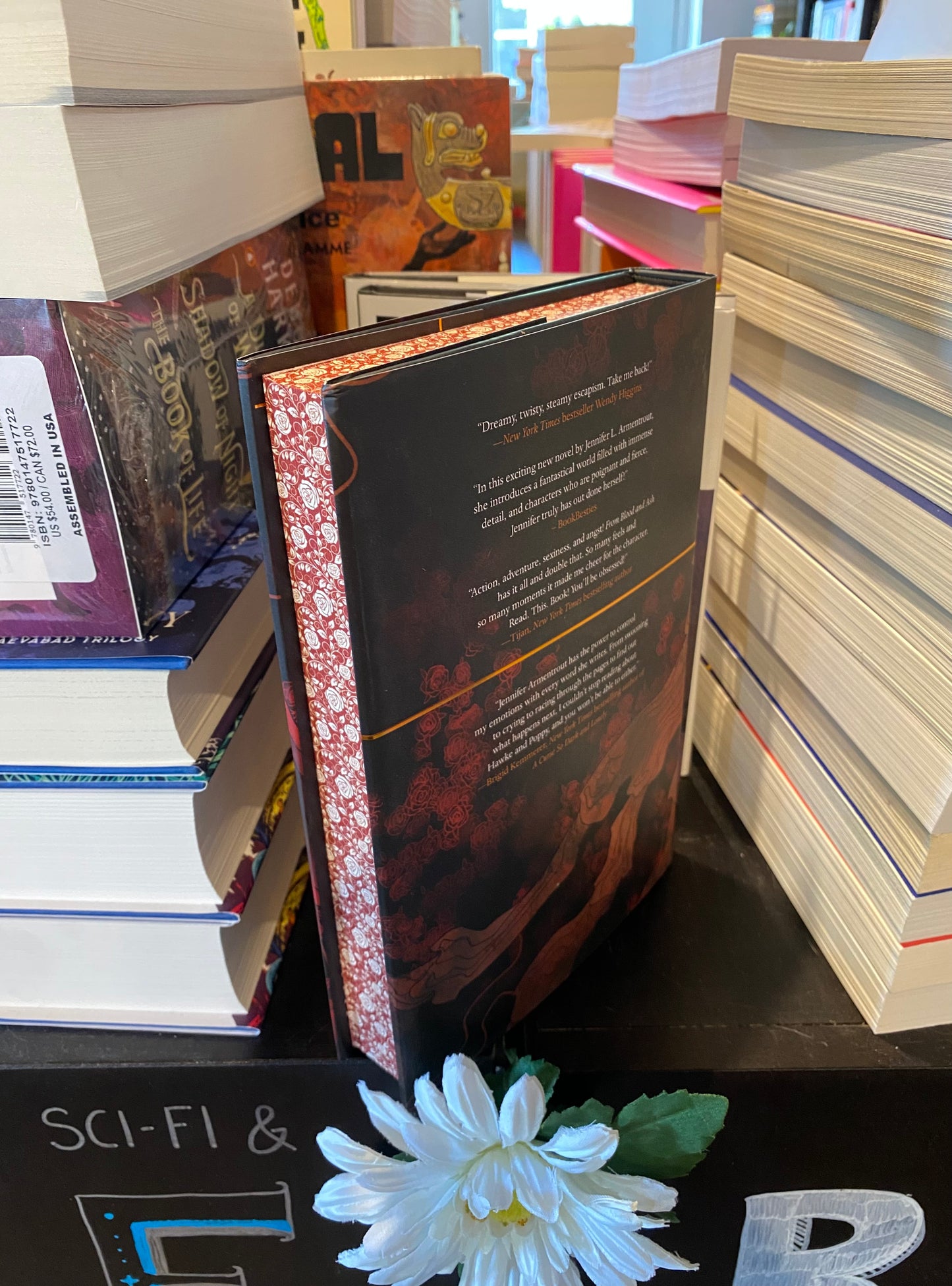 New From Blood and Ash Bookish Box Exclusive Signed Set