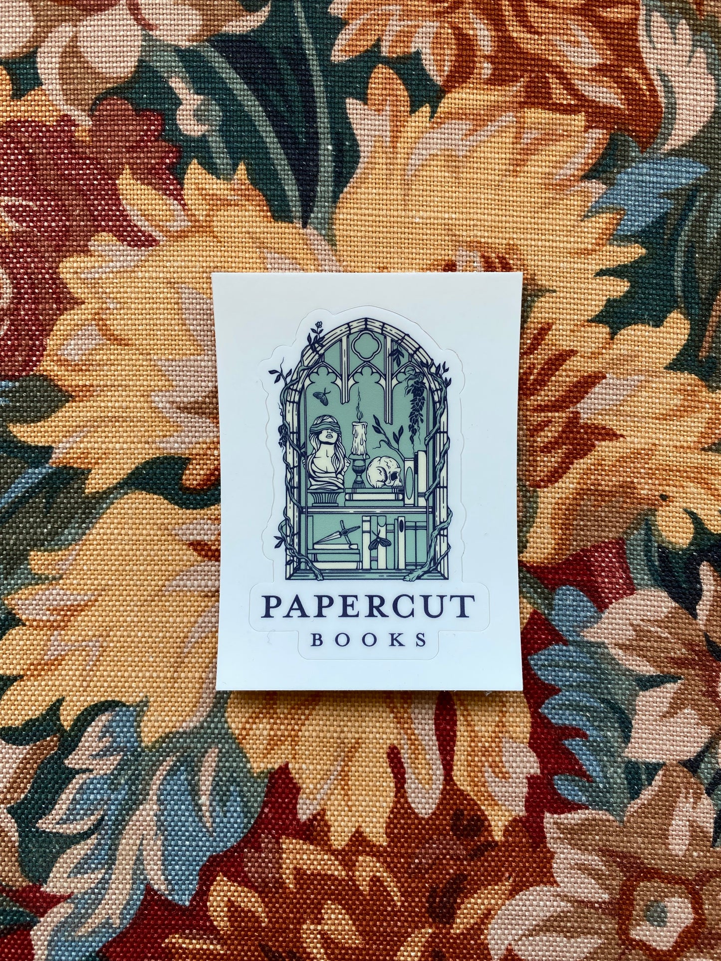 Papercut Window Vinyl Sticker