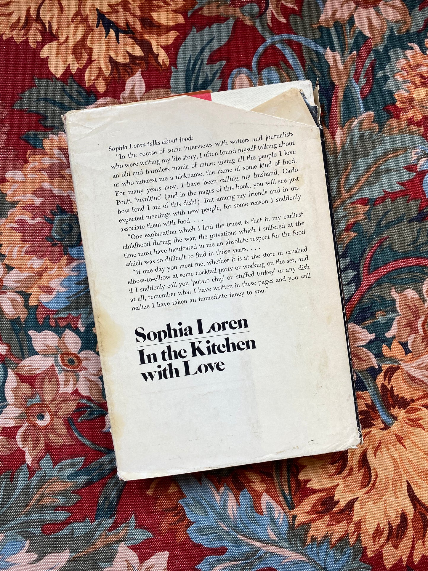 In the Kitchen with Love- Sophia Loren
