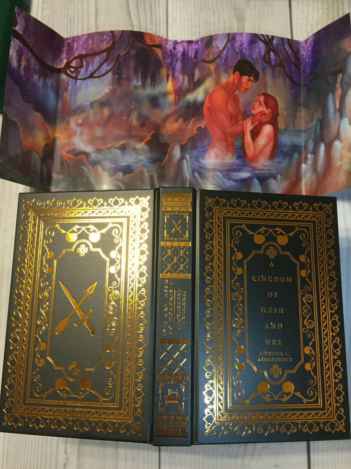 New From Blood and Ash Bookish Box Exclusive Signed Set