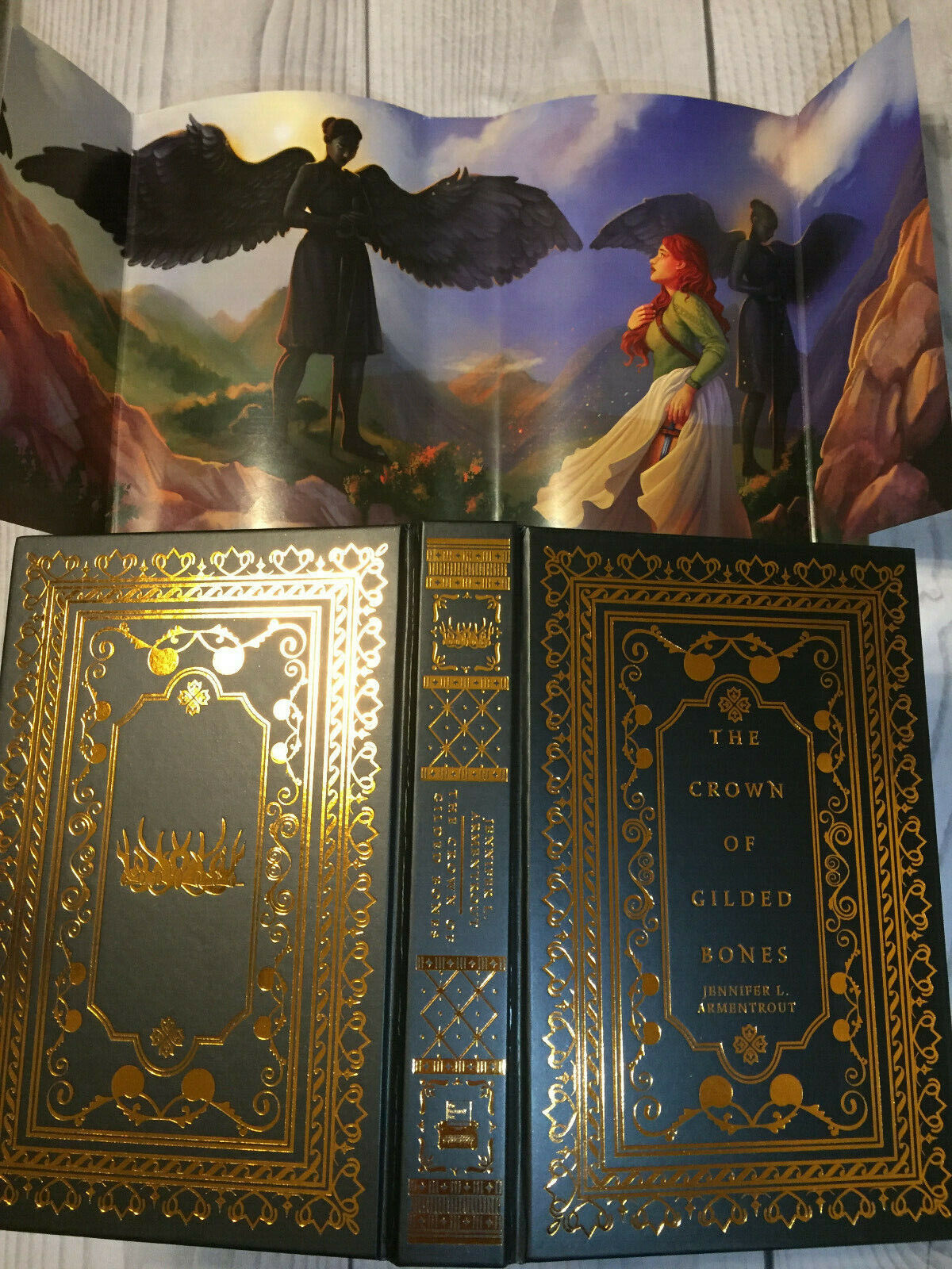 New From Blood and Ash Bookish Box Exclusive Signed Set