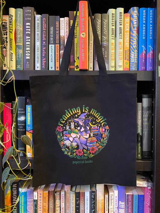 Reading is Magic Witchy Tote