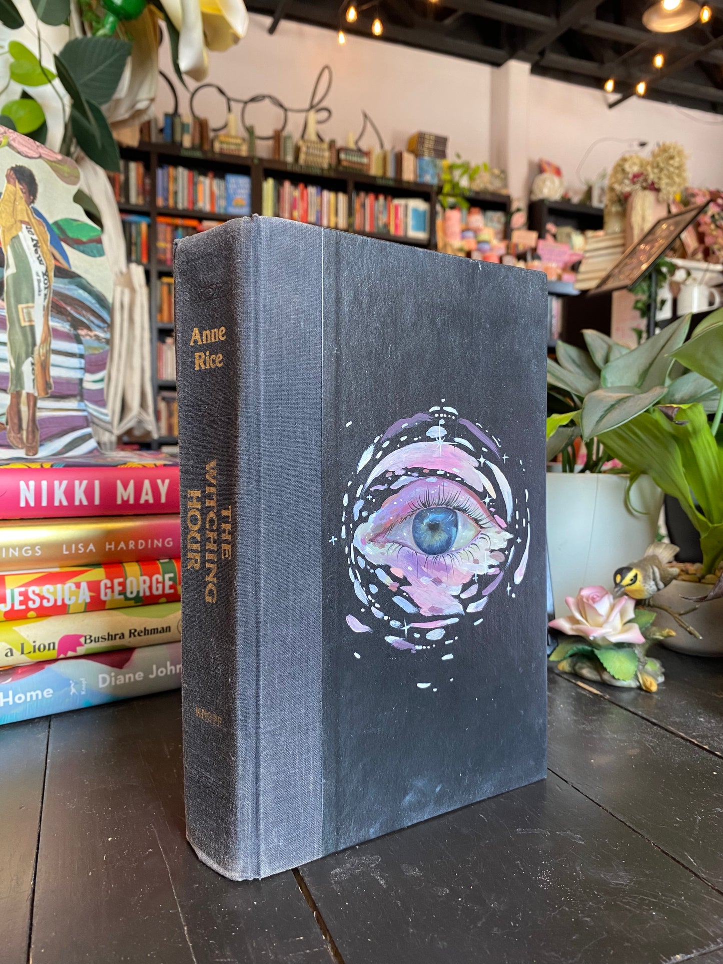 One of a Kind Book Art- The Witching Hour